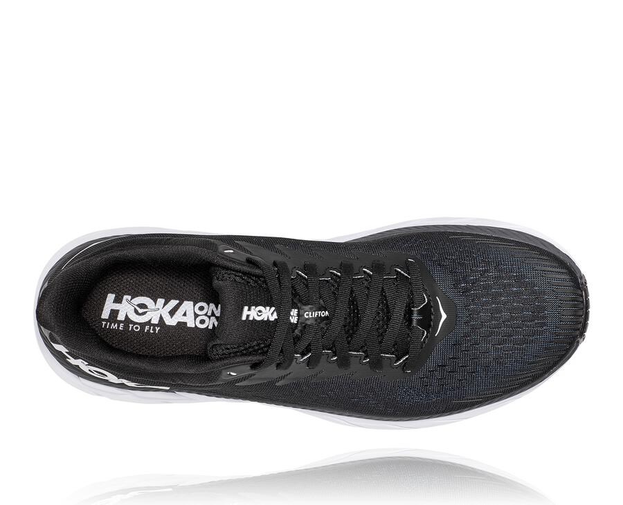 Hoka One One Løbesko Herre - Clifton 7 - Sort/Hvide - 256413LFM